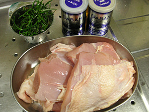 鶏胸肉と調味料