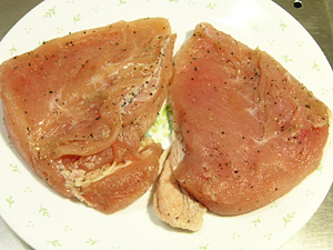 三日寝かせた胸肉