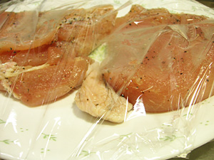 ラップをかける